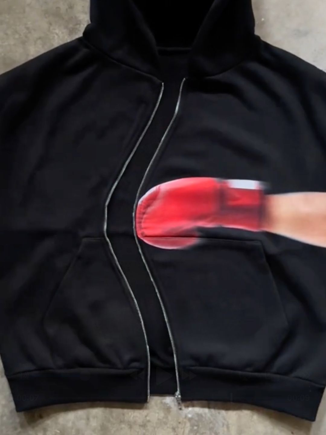 Punch Zip-Up Hoodie