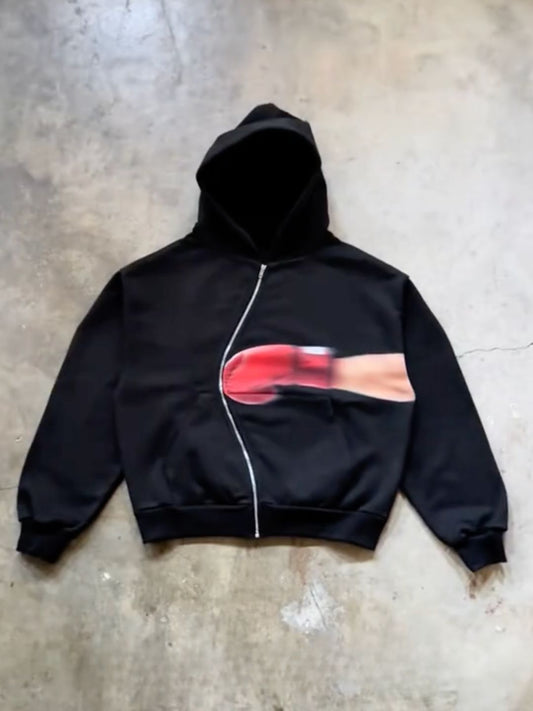 Punch Zip-Up Hoodie