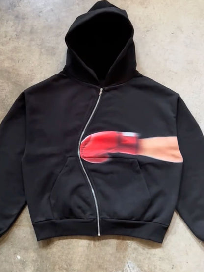 Punch Zip-Up Hoodie