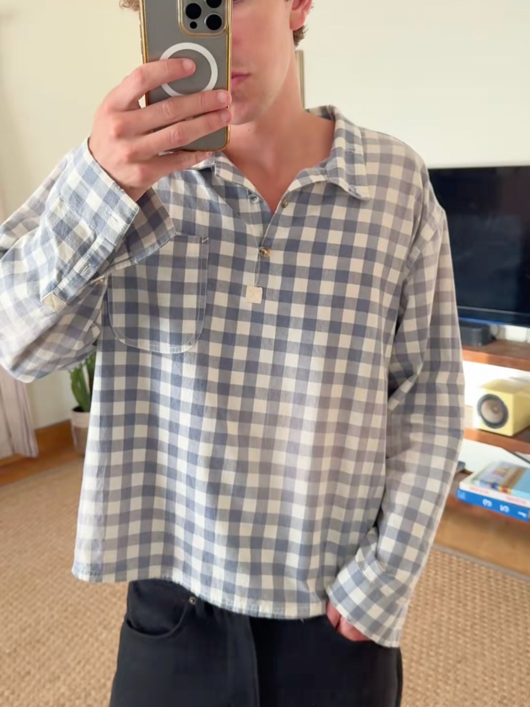 Old Town Check Overshirt